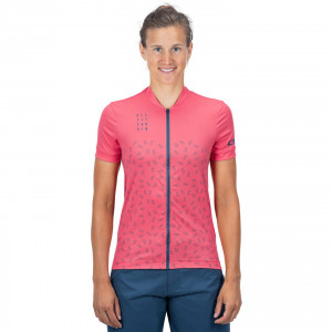 TRICOU CUBE ATX WS JERSEY FULL ZIP S/S CORAL M