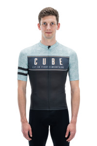 TRICOU CUBE BLACKLINE JERSEY CMPT S/S GREY BLUE XL - Img 2
