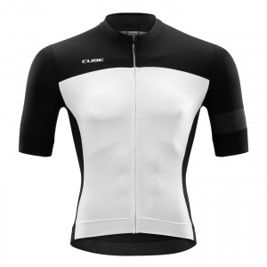 TRICOU CUBE BLACKLINE JERSEY S/S BLACK WHITE L