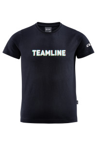 TRICOU CUBE JUNIOR ORGANIC T-SHIRT TEAMLINE BLACK M