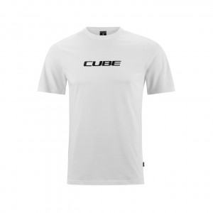 TRICOU CUBE ORGANIC T-SHIRT CLASSIC LOGO WHITEÂ´NÂ´BLACK XS