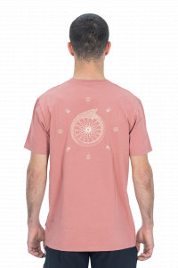 TRICOU CUBE ORGANIC T-SHIRT SNAKE GTY FIT LIGHT RED M - Img 3