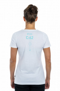 TRICOU CUBE ORGANIC WS T-SHIRT TEAMLINE WHITE XS (34) - Img 3