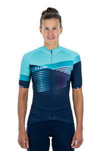 TRICOU CUBE TEAMLINE WS JERSEY S/S BLUE MINT M - Img 2