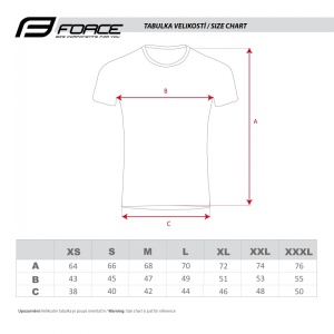 Tricou Force Spirit maneci scurte negru L - Img 8