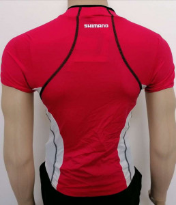 TRICOU INDOOR PENTRU FEMEI CU MANECI SCURTE PINK SHIMANO - Img 2