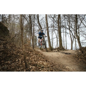 Tricou maneca scurta Force MTB Angle albastru XXL - Img 10
