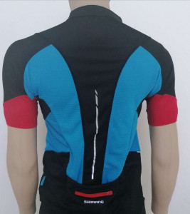 TRICOU SHIMANO PERFORMANCE HOT CONDITION BLACK/BLUE (SS17) - Img 2