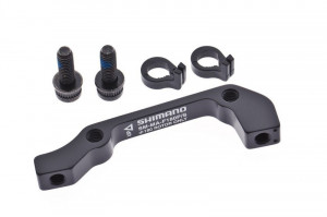 ADAPTOR MONTAJ PT. ETRIER FRANA SHIMANO SM-MA-F180P/S SURUBURI X 4 STOP RING X 2 AMBALAT IND.