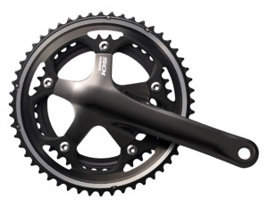 ANGRENAJ PEDALIER SHIMANO 105 FC-5600-L 52X39T BRAT 170MM PT. 10 VIT. PE SPATE HOLLOWTECH 2 FARA BB FARA TL-FC16& FC32 NEGRU AMBALAT IND.