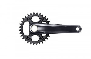 ANGRENAJ PEDALIER SHIMANO DEORE XT FC-M8120-1 FARA FOAIE BRAT 165MM PT. 12 VIT. PE SPATE FARA FOAIE FARA BB PT. CHAINLINE 55MM FARA TL-FC41 AMBALAT IND.