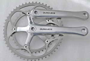 ANGRENAJ PEDALIER SHIMANO DURA-ACE FC-7701 53X39T BRAT 172 5 MM PT. 9 VIT. PE SPATE OCTALINK/HOLLOWTECH AMBALAT IND.