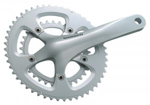ANGRENAJ PEDALIER SHIMANO FC-R600 COMPACT DUBLU BRATE DE 170MM HOLLOWTECH 2 PT. 10 VIT. 50X34T FARA BB AMBALAT IND.