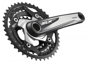 ANGRENAJ PEDALIER SHIMANO SLX FC-M670 42X32X24T BRAT 175MM PT. 10 VIT. PE SPATE HOLLOWTECH 2 BB FARA CG VRAC