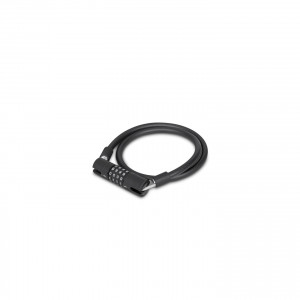 ANTIFURT ACID CABLE COMBINATION LOCK CORVID C90 Negru