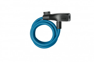 Antifurt Cablu AXA Resolute 8mm/120cm- Petrol Blue