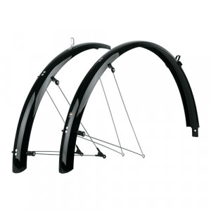 Aparatori bicicleta SKS Bluemels Shiny 53mm 28 - Black | Set