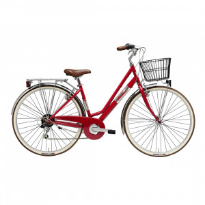 Bicicleta Adriatica Panarea Lady 28 Rosu/Alb 450mm - Img 3