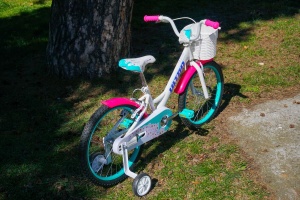 Bicicleta copii mtb ULTRA Larisa 20 V-Brake - Alb | 6-8 ani - Img 4