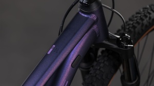 BICICLETA CUBE ATTENTION SLX PURPLEGALAXY BLACK 2026 cadru XS (14") - roti 27.5 - Img 2