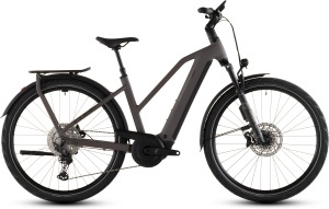 BICICLETA ELECTRICA CUBE KATHMANDU HYBRID EXC 800 TRAPEZE CEDAR CHROME 2026 46 cm