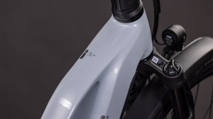 BICICLETA ELECTRICA CUBE KATHMANDU HYBRID SLX 800 TRAPEZE FOGGREY GREY 2026 58cm - Img 2