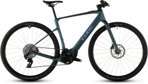 BICICLETA ELECTRICA CUBE NULANE HYBRID C:62 SLX 400X POLARLIGHT PRISM 2026 XS