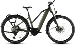 BICICLETA ELECTRICA CUBE NURIDE HYBRID SLT 800 TRAPEZE STELLAR CHROME 2026 54 cm
