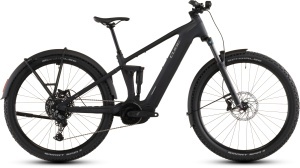 BICICLETA ELECTRICA CUBE STEREO HYBRID ONE22 PRO 800 FE NIGHT CHROME 2026 cadru M (18") - roti 29