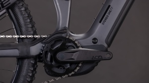BICICLETA ELECTRICA CUBE STEREO HYBRID ONE77 HPC RACE 800 IRONGREY BLACK 2026 L - Img 4