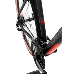 Bicicleta Rock Machine Crossride 100 29 Matte Black/Dark Grey/Brick Red 18.0 - (M) - Img 7