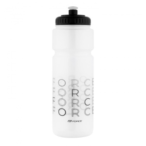 Bidon Force ENJOY 750ml, transparent-negru
