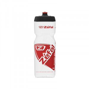 Bidon ZEFAL Shark 80 Grip-Cap 800ml - Transparent/Red