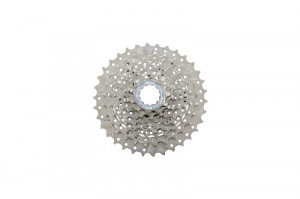 BLOC DE PINIOANE PE CASETA SHIMANO CS-HG50 8 VIT. 11-13-15-18-21-24-28-34T (CA) NI-PLATED AMBALAT IND.