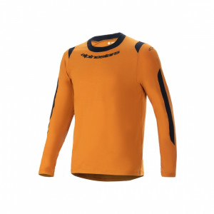 Bluza Alpinestars A-Dura Dri Wool LS Jersey Dark Gold S - Img 2