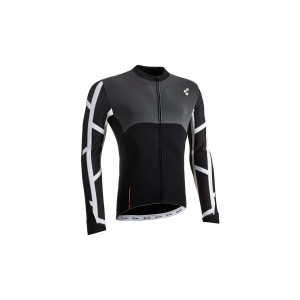 BLUZA CICLISM CUBE BLACKLINE BLACKÂ´NÂ´WHITEÂ´NÂ´GREY M - Img 2
