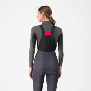Bluza de corp Castelli Flanders 2 Warm W Gri M - Img 2