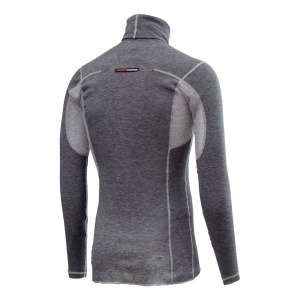 Bluza de corp cu guler Castelli Flanders Neck Warm, Gri, L