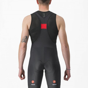 Bluza de corp cu maneca scurta Castelli Core Seamless, Negru, XXL