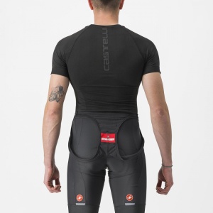 Bluza de corp cu maneca scurta Castelli Core Seamless SS, Negru, XXL - Img 2