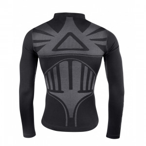 Bluza functionala Force Thunder cu maneci lungi neagra XL-XXL