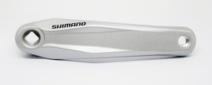 BRAT PEDALIER SHIMANO FC-M431 STANGA 175MM ARGINTIU
