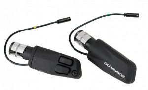 BUTON DE SCHIMBATOR SHIMANO DURA ACE DI2 SW-7971 10X2 VIT. PT. GHIDON TT INCL. CABLU PT. CONECTARE SW-7971 SI ST-7970 AMBALAT IND.
