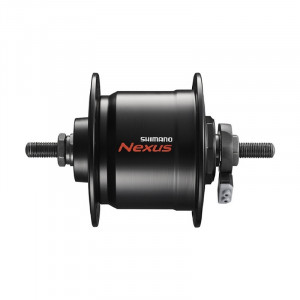 BUTUC CU DINAM SHIMANO NEXUS DH-C3000-3N-NT 6V/3.0W 36H 100X140MM E2 TERMINAL INCL. SM-DH10 NEGRU AMBALAT IND.