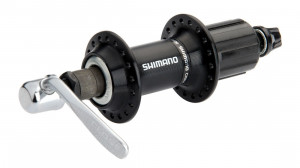 BUTUC SPATE SHIMANO FH-RM30 36H 7 VIT. OLD 135MM AX 146MM QR 166MM ARGINTIU FARA GARNITURA NEGRU VRAC