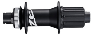 BUTUC SPATE SHIMANO ZEE FH-M648 32H 8/9/10 VIT. OLD 142MM PT. AX 12MM THRU TYPE (FARA AX) PT. ROTOR CENTER LOCK (FARA PIULITA DE STRANGERE) FARA PROTECTIE PT. MONTURA DISCULUI AMBALAT IND.