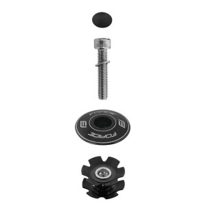 Capac si floare furca Force 1.1/8 pe negru - Img 2