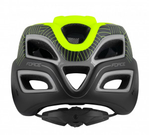 Casca Force Aves MTB E-bike Fluo/Negru Mat L-XL (58-61 cm) - Img 4