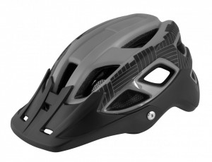 Casca Force Aves MTB E-bike, Gri/Negru Mat L-XL (58-61 cm) - Img 2