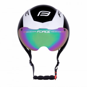 Casca Force Globe Air alb/negru L-XL (58-62 cm) - Img 5